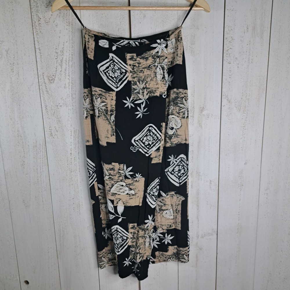 Vintage Cottagecore Fairy Grunge 1990s Paul Harris Design Wrap Skirt Women's S
